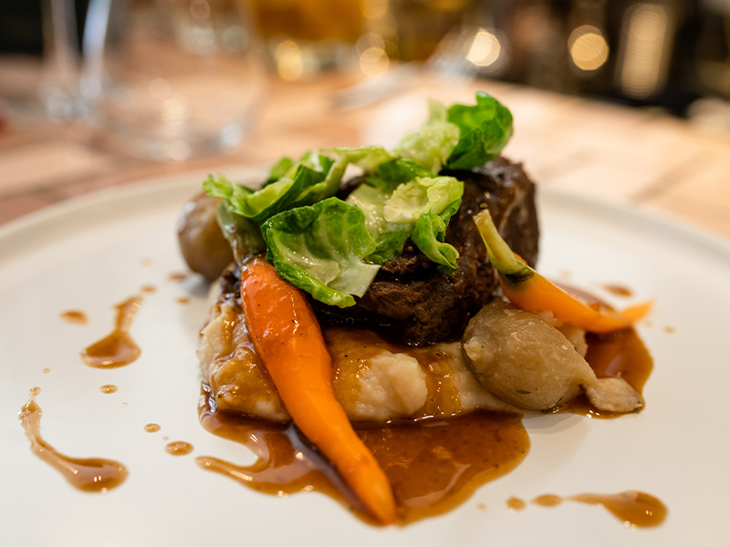Steak at Bouillon Bistro Parisien restaurant Hong Kong - french desserts