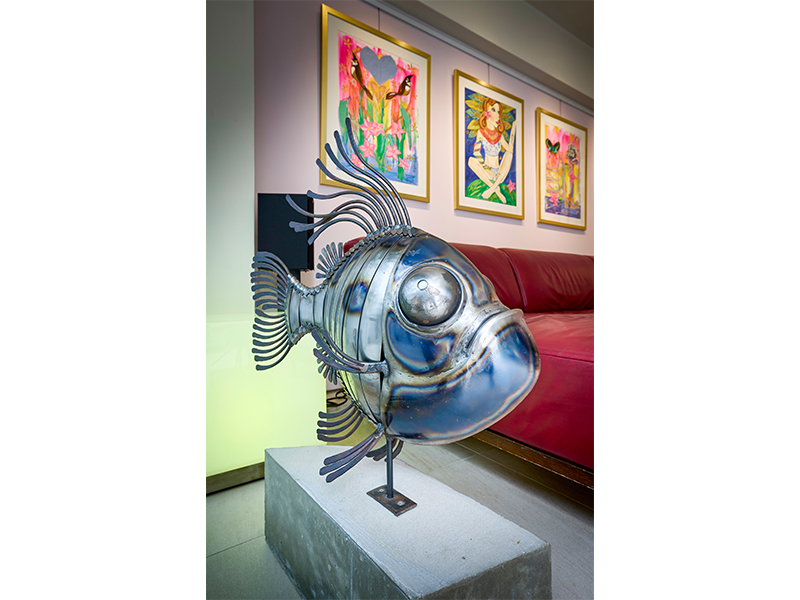 Clearwater Bay home - fish ornament