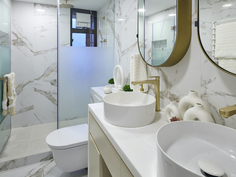 Interior designer bathroom
