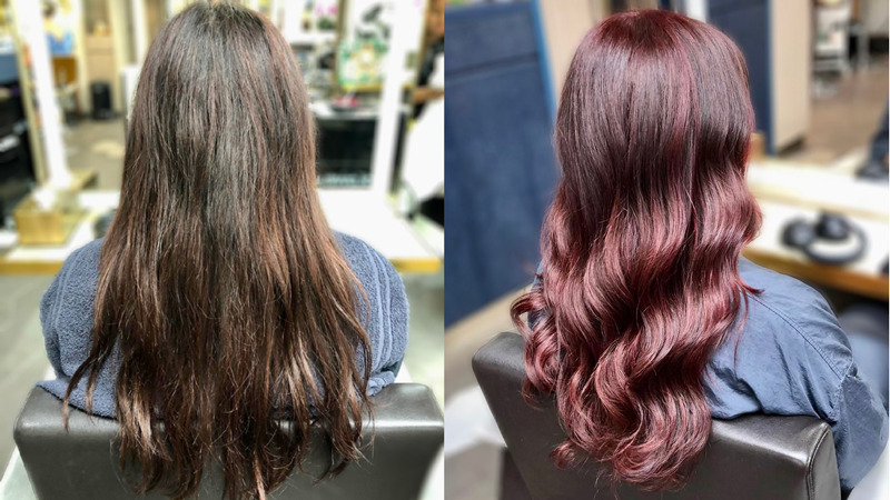 hair treatment at Glow Salon in Hong Kong