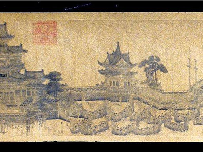 14th century dragon boat regatta in Hong Kong