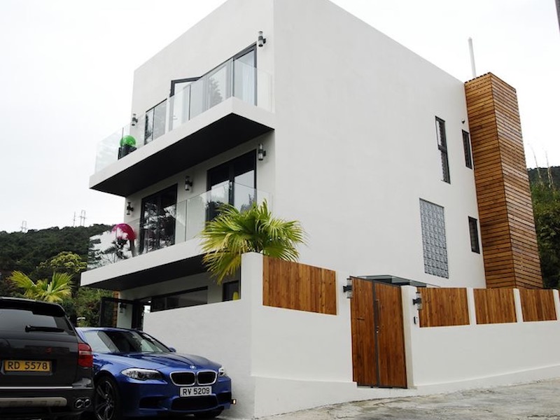 Exterior renovation result