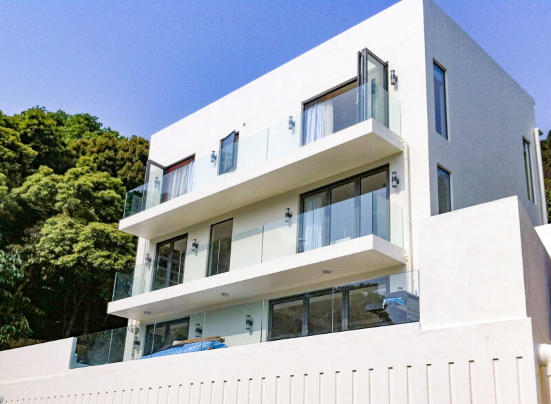 New and modern exterior house design home in hong kong