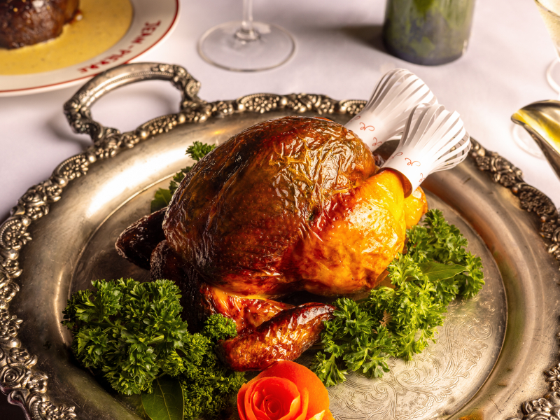 Poulet de Simone Jean-Pierre Parisian restaurant