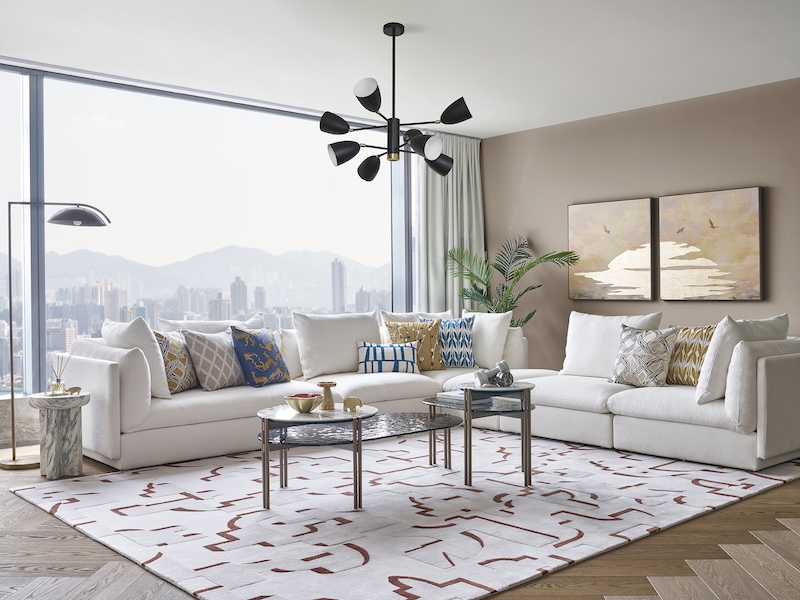 earth tones and interior design in hong kong, where to buy an extending dining table