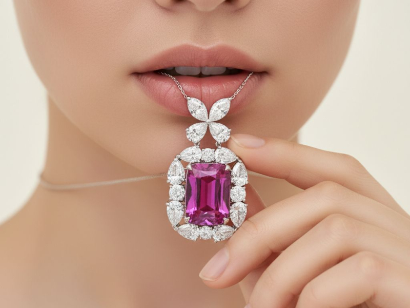 Zaha et Cetera Pink Sapphire