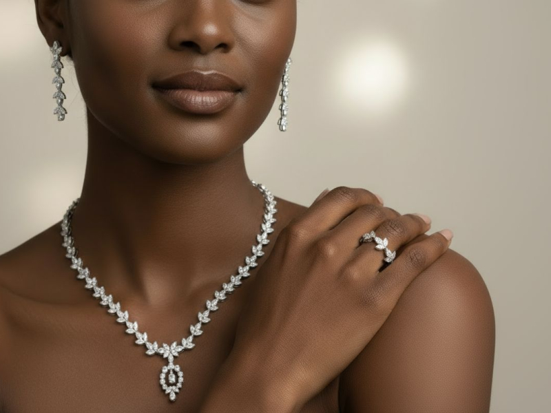 Zaha et Cetera diamonf set