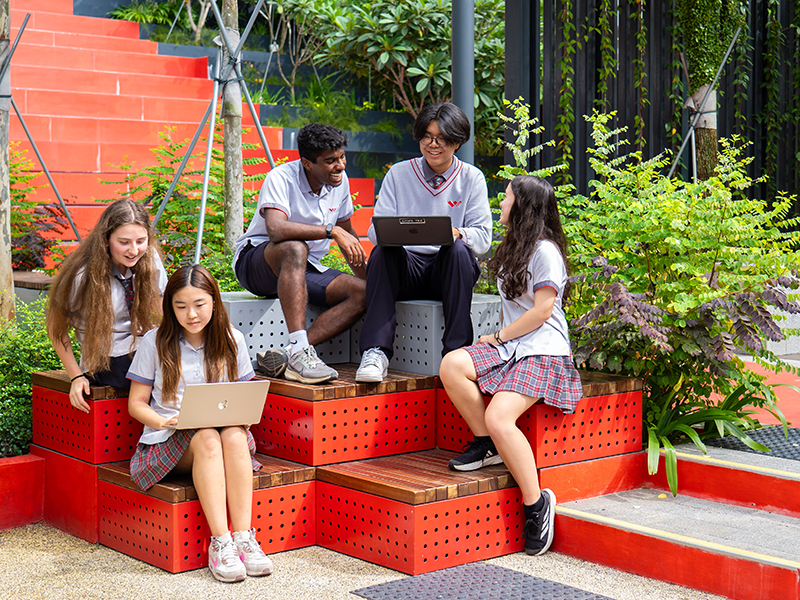 XCL World Academy Singapore students
