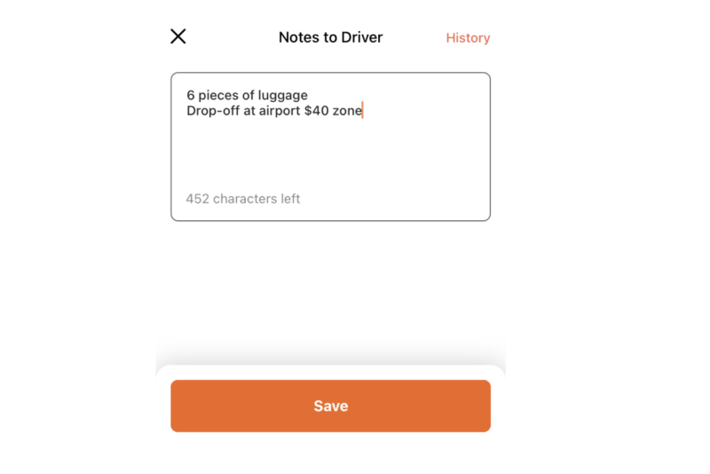lalamove luggage delivery service