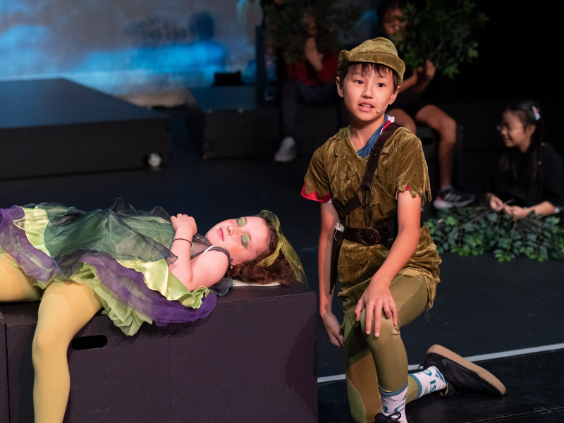 hong kong arts academy Peter Pan Rehearsal