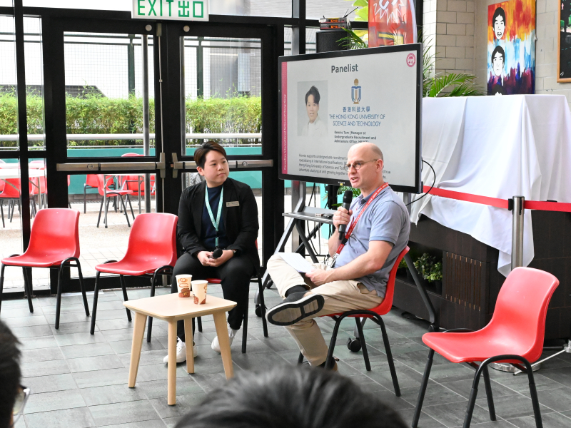 CDNIS hong kong panelist discussion student counselling