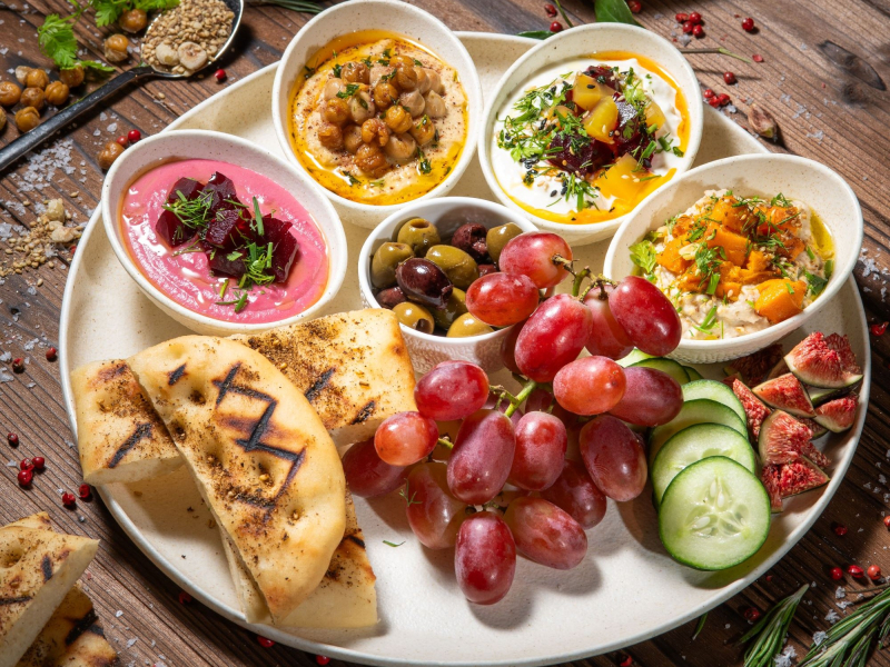 Pier 7 Café Mezze Platter Alfresco Dining Hong Kong
