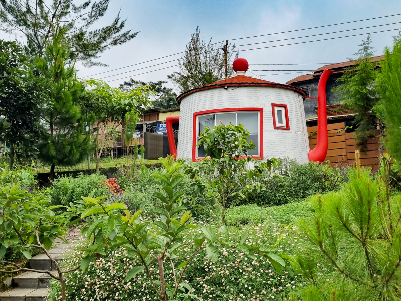 homestay indonesia hike