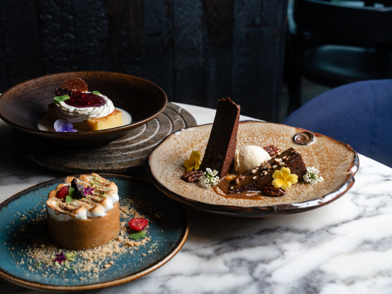 desserts at Alto Hong Kong
