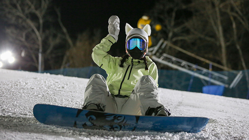 Changbaishan best skiing near Hong Kong 
