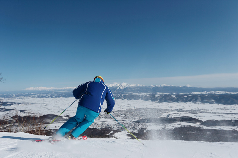 Skiing at Furano near Hong Kong