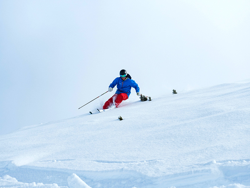 skiing near Hong Kong