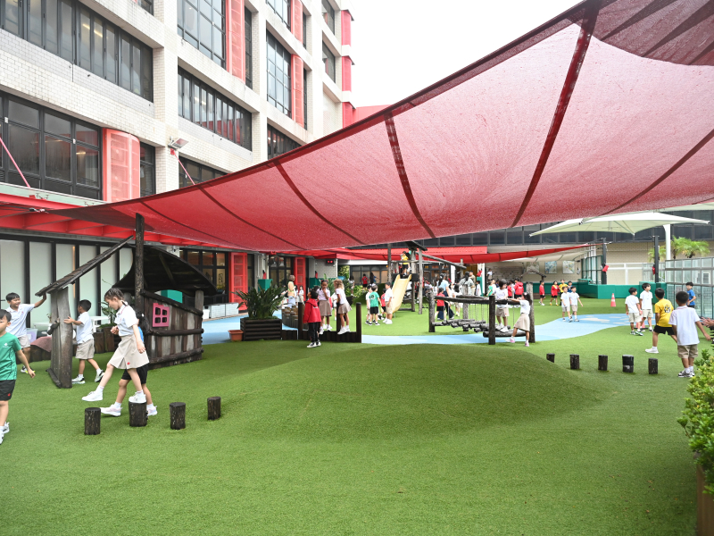 Playground of Canadian International School Hong Kong