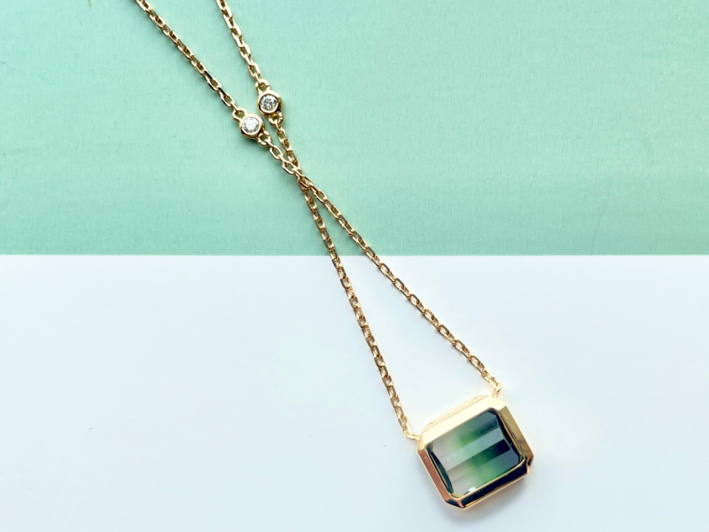 Splitting Colours Jewellery - tourmaline jewellery