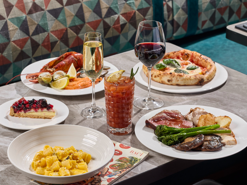 All-you-can-eat buffet at BACI Trattoria and Bar All-you-can-eat buffet at BACI Trattoria and Bar