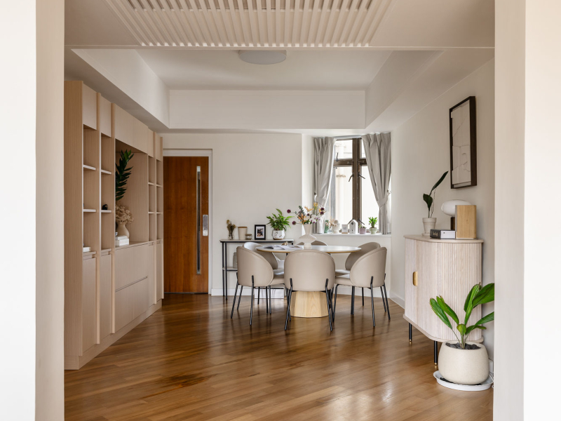 Bamboo Grove Interiors dining table