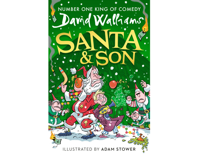 bookazine david williams santa & son best books to read on holiday , books for kids 