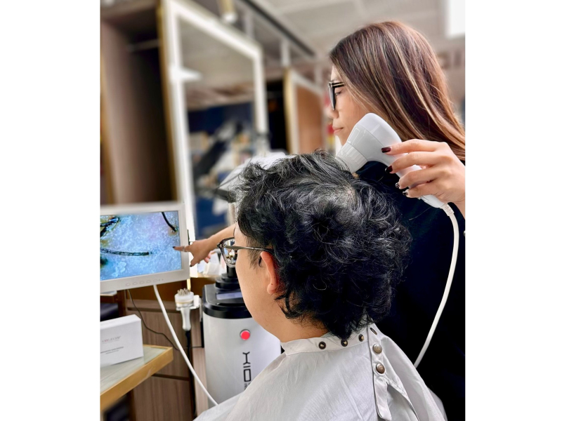 hair loss treatment at glow salon hong kong