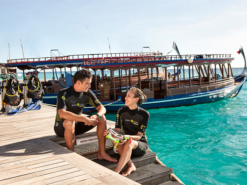 Maldives scuba