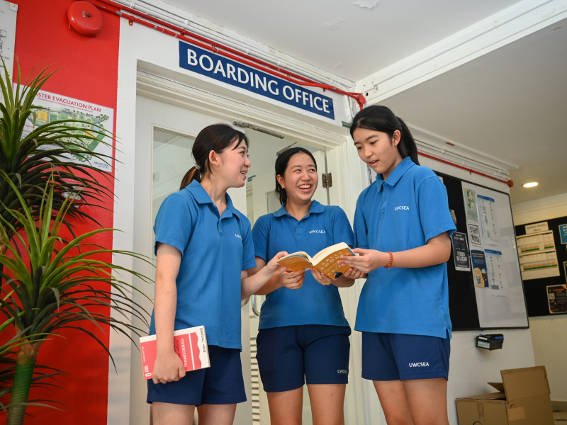 boarder at UWCSEA