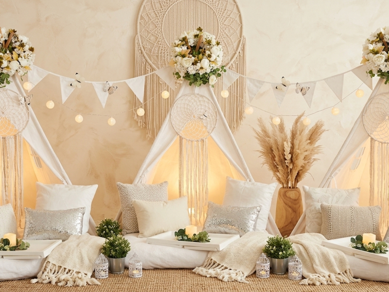 The Tepee Tribe sleepover party