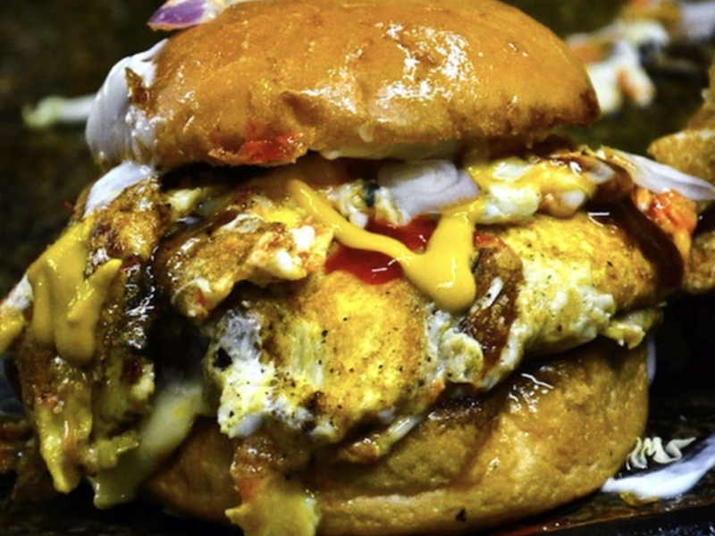 Om Burger - Jalan Ampang Kuala Lumpur food spots