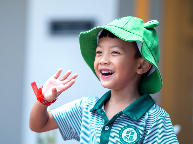 SJI International SG preschool student