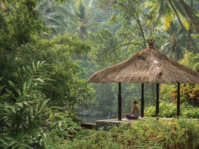 Sacred River Spa at Four seasons sayan