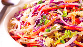 Spicy Asian Coleslaw - recipe