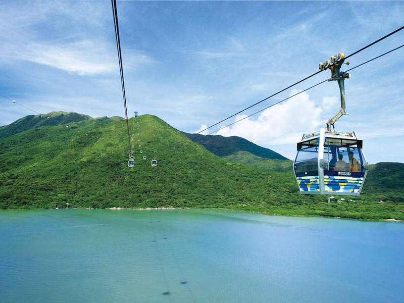 Hong Kong outlying islands - Lantau Island's Ngong Ping Cable Car