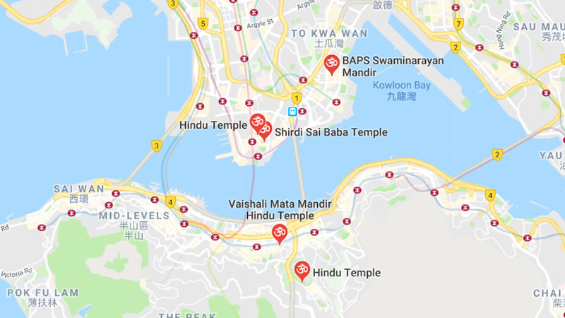 Hindu Temples iN Hong Kong