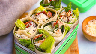 Grilled Chicken Caesar Wraps - Recipe