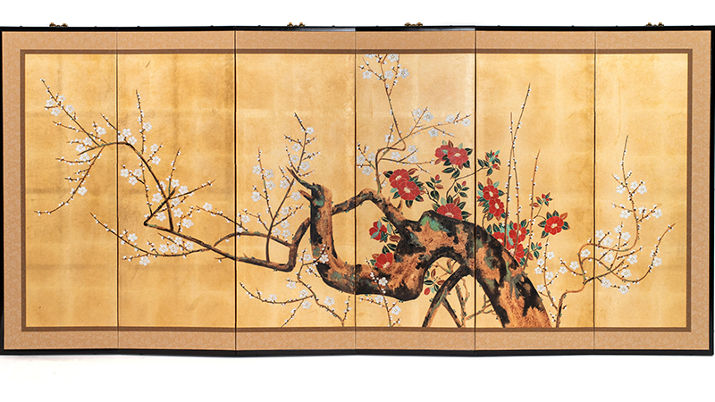 Byobu Japanese screens from Altfield Gallery