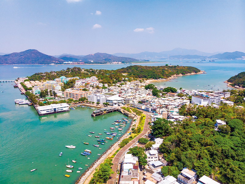 Hong Kong outlying islands Peng Chau