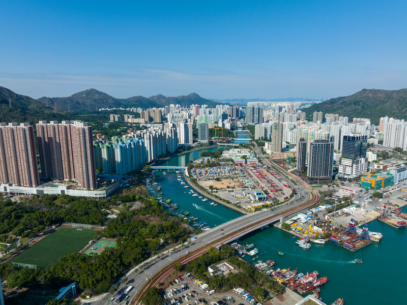 castle peak road in Hong Kong