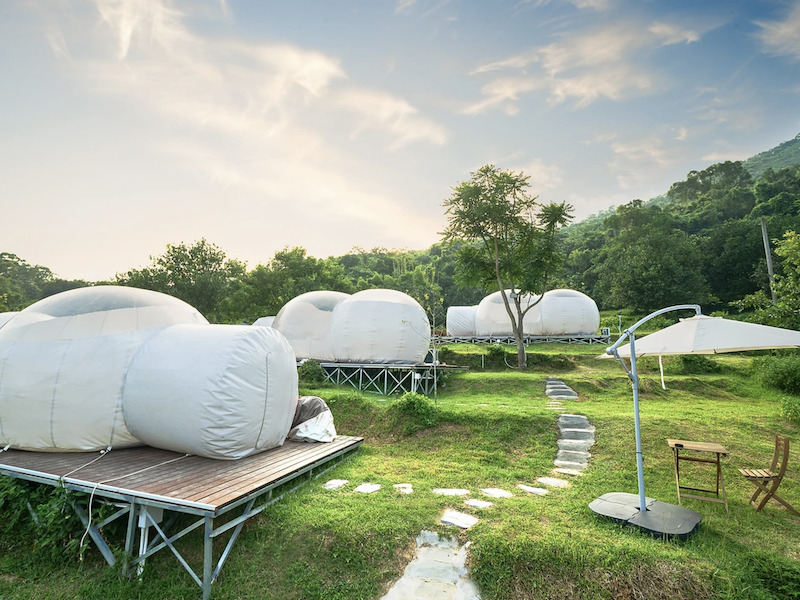 glamping in hong kong and camping sites