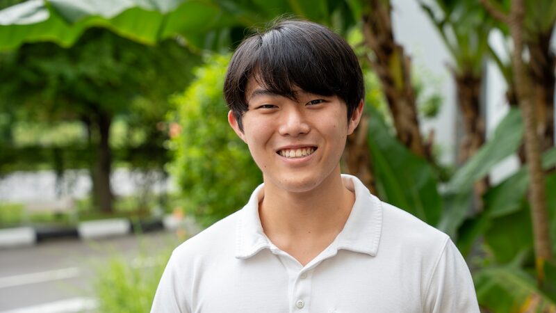 Jeffrey Lau boarding student at UWCSEA International boarding school in Singapore